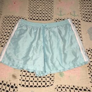 Teal B.U.M. Shorts